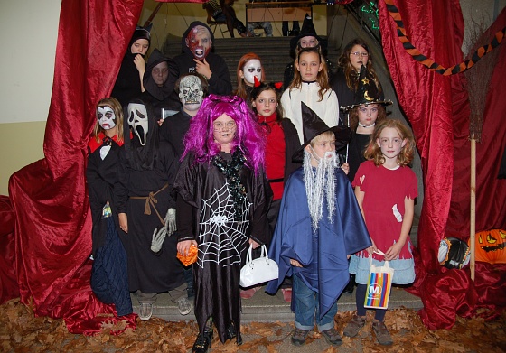 Halloween Gruppenfoto