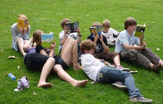 Lesestunde Grugapark