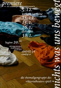 Theater Flyer Deckblatt