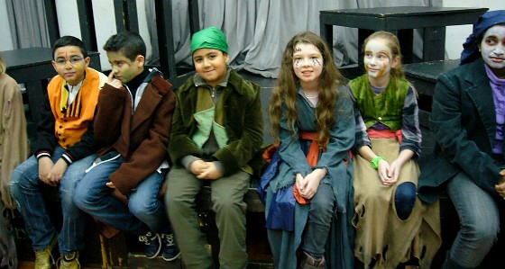 Klasse 5a im Aalto Theater