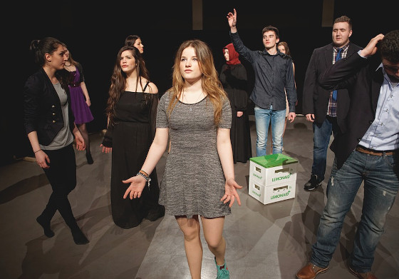 Viktoriatheater: Probe